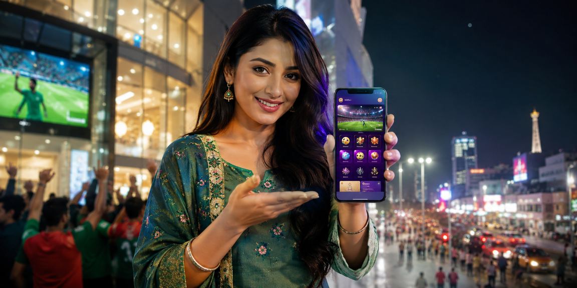 A user accessing the casino app in Bogura